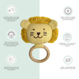 Abracadabra Organics Teether - Lion