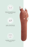 Abracadabra Organic Face Rattle – Fox