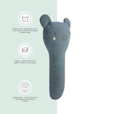 Abracadabra Organic Face Rattle – Koala Bear