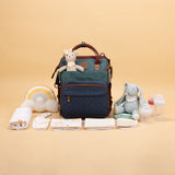 Abracadabra Diaper Bag with Changing Station - Multicolor
