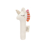 Abracadabra Organic Hand Rattle – Unicorn (White)