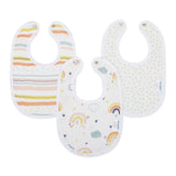 Abracadabra Muslin Bibs - Rainbow