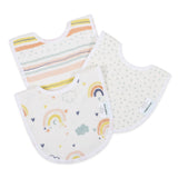 Abracadabra Muslin Bibs - Rainbow
