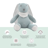 Abracadabra Millie the Bunny Knitted Toy - Blue