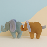 Abracadabra Eli the Elephant Knitted Toy - Yellow