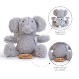 Musical Pull Toy with Backpack - Nelly the Elephant