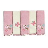 Abracadabra Face Washers (Set of 5) Vintage Floral