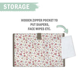 Abracadabra Portable Changing Mat Vintage Floral