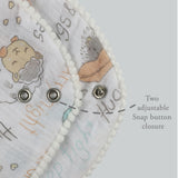 Abracadabra Muslin Bandana Bibs Sleepy Friends