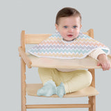 Abracadabra 2 in 1 Reversible Bib & Burp Pad Sleepy Friends
