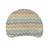 Abracadabra Moon Shape Memory Foam Pillow Zig Zag