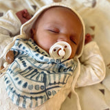 Crane Baby Bandana Bib Set - Caspian Whale