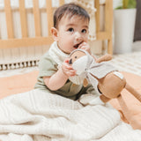 Crane Baby Jacquard Blanket Willow Collection
