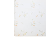 Crane Baby Crib Sheet - Willow Dainty Leaf
