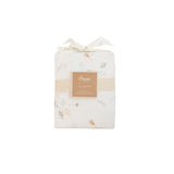 Crane Baby Crib Sheet - Willow Dainty Leaf