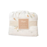 Crane Baby Muslin Swaddle Set of 2 - Willow Dainty Leaf