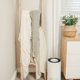 Crane Baby Muslin Swaddle Set of 2 - Willow Dainty Leaf