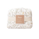 Crane Baby Muslin Swaddle Set of 2 - Willow Multicolor Leaf