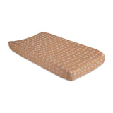 Crane Baby Quilted Change Pad Cover - Ezra Copper Dash