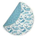 Crane Baby Quilted Playmat - Caspian Whale