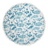 Crane Baby Quilted Playmat - Caspian Whale