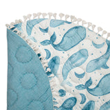 Crane Baby Quilted Playmat - Caspian Whale