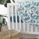 Crane Baby Quilted Playmat - Caspian Whale