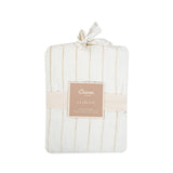 Crane Baby Cot/Crib Skirt Caspian Collection - White