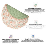 Crane Baby Quilted Playmat - Parker Floral
