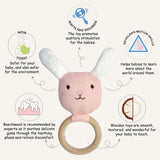 Abracadabra Organics Collectible Teether Bunny