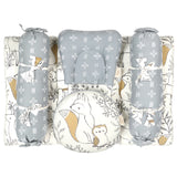 Crane Baby 5-Piece Mattress Set - Ezra Animal