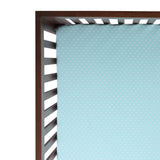 Abracadabra fitted sheet (60 cm x 120 cm) Sea Green Polka Dot