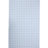 Abracadabra fitted sheet (60 cm x 120 cm) Blue Gingham Check