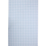 Abracadabra fitted sheet (70 cm x 140 cm) Blue Gingham Check