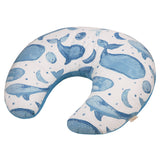 Crane Baby Feeding & Nursing Pillow - Caspian Whale