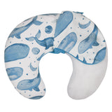 Crane Baby Feeding & Nursing Pillow - Caspian Whale