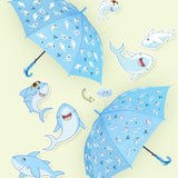 Abracadabra Color Changing Umbrella - Sharks