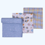 Abracadabra Muslin Swaddles (Set of 3) - Rocketman