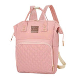 Abracadabra Quilted Diaper Bag - Pink