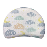 Abracadabra Moon Shape Memory Foam Pillow Lost in Clouds