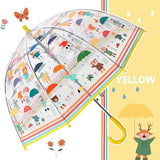 Abracadabra Transparent Umbrella - Rainy Friends