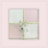 Abracadabra Organic Muslin Patchwork Blanket Pink