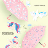Abracadabra Color Changing Umbrella - Unicorn