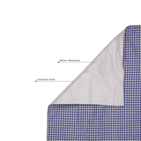 Changing Mat (Single) Blue Check