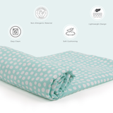 Changing mat Single- Aqua Dots