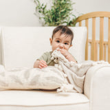 Crane Baby 6 Layer Muslin Blanket Moonstone - Grey