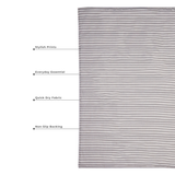 Changing Mat (Single) Green Stripe