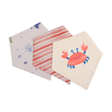 Abracadabra Cotton Jersey Drool Bib Set (Pack of 3) - Hello Sea