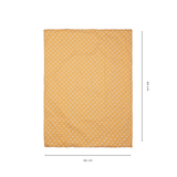 Changing Mat (Single) Yellow Polka