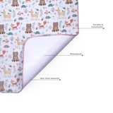 Abracadabra Laminated Changing Mat - Bambi & Friends